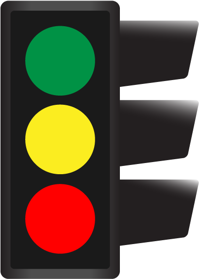 The Rose West - Traffic Light (447x600), Png Download