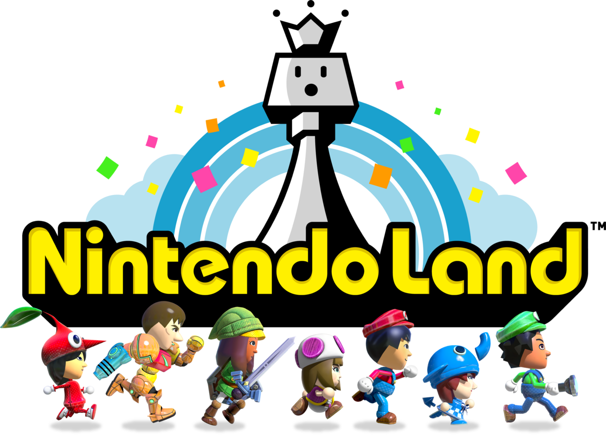 Nintendo Land Logo Png (1200x862), Png Download