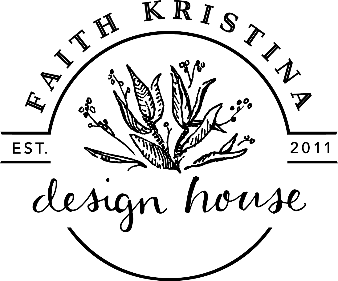 Faith Kristina Design House - Line Art (1097x913), Png Download