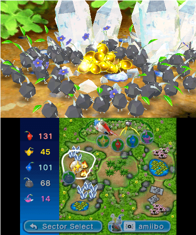 Captain Olimar Amiibo - Hey! Pikmin [3ds Game] (485x505), Png Download