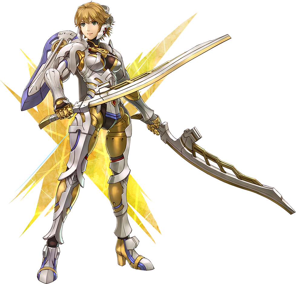 And The Second With Xenoblade Chronicles As The Main - Xenoblade Chronicles 2 Figma (979x939), Png Download