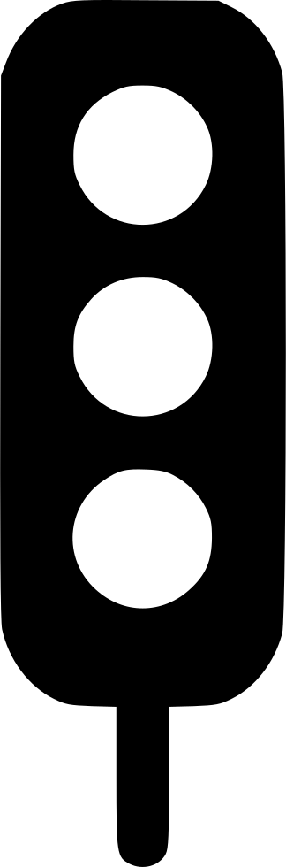 Stop Light - - Circle (324x980), Png Download