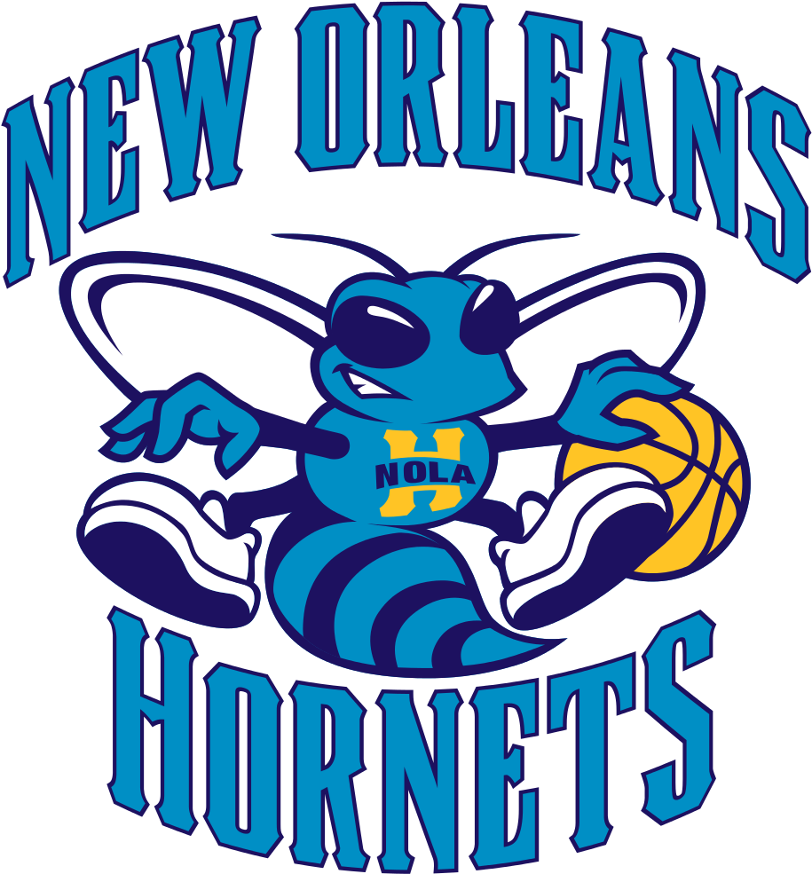 New Orleans Hornets Logo - New Orleans Hornets Logo Png (950x1024), Png Download