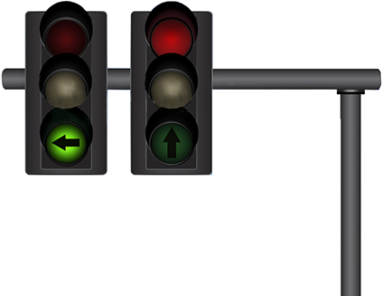 Intelligent Traffic System Specialists - Traffic Signal Images Png (543x326), Png Download