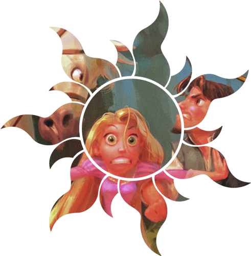 The Art Of Tangled - Tangled Png (500x500), Png Download