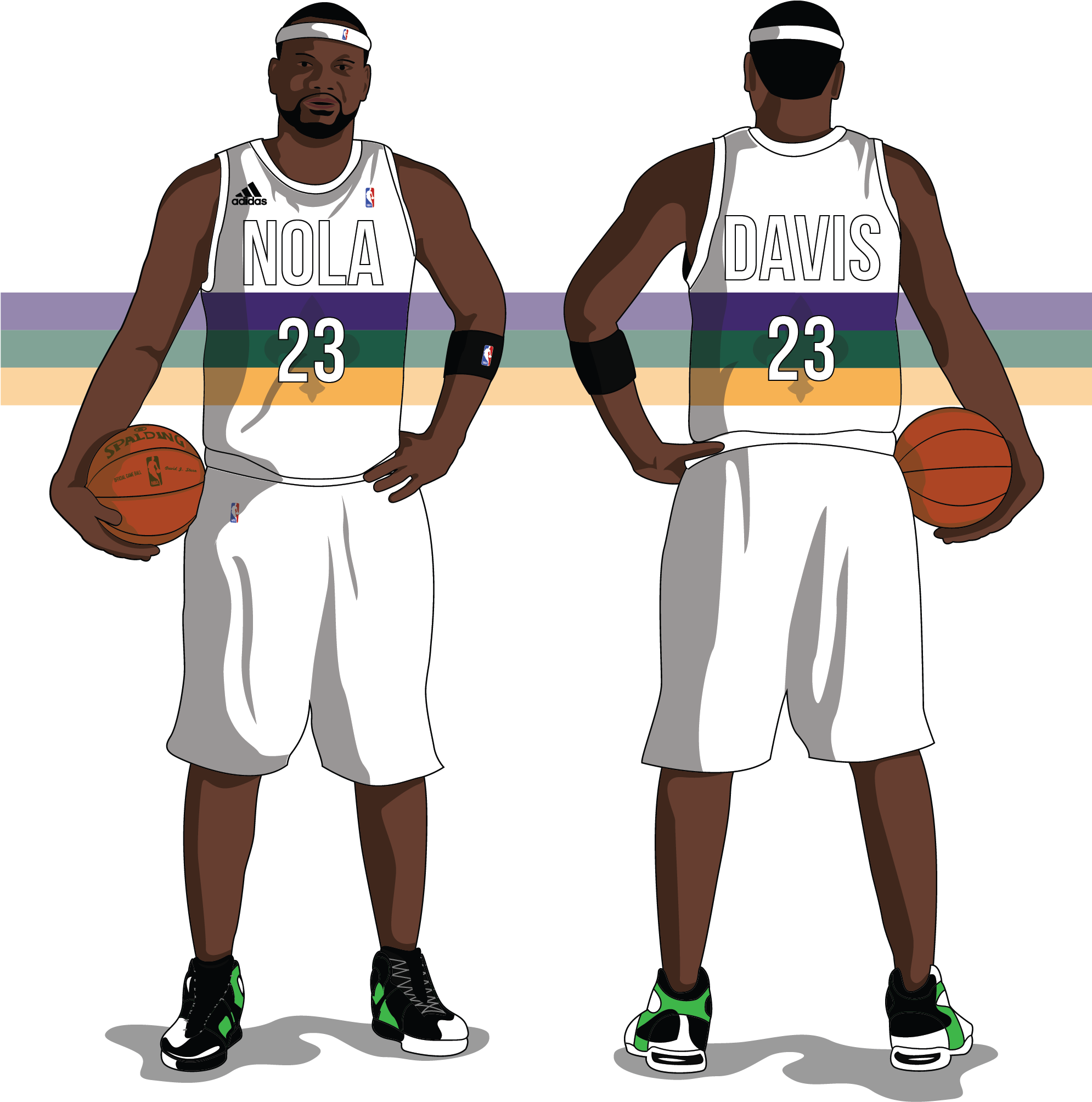 Obzhgw6 - New Orleans Pelicans Concept Jerseys (2285x2007), Png Download