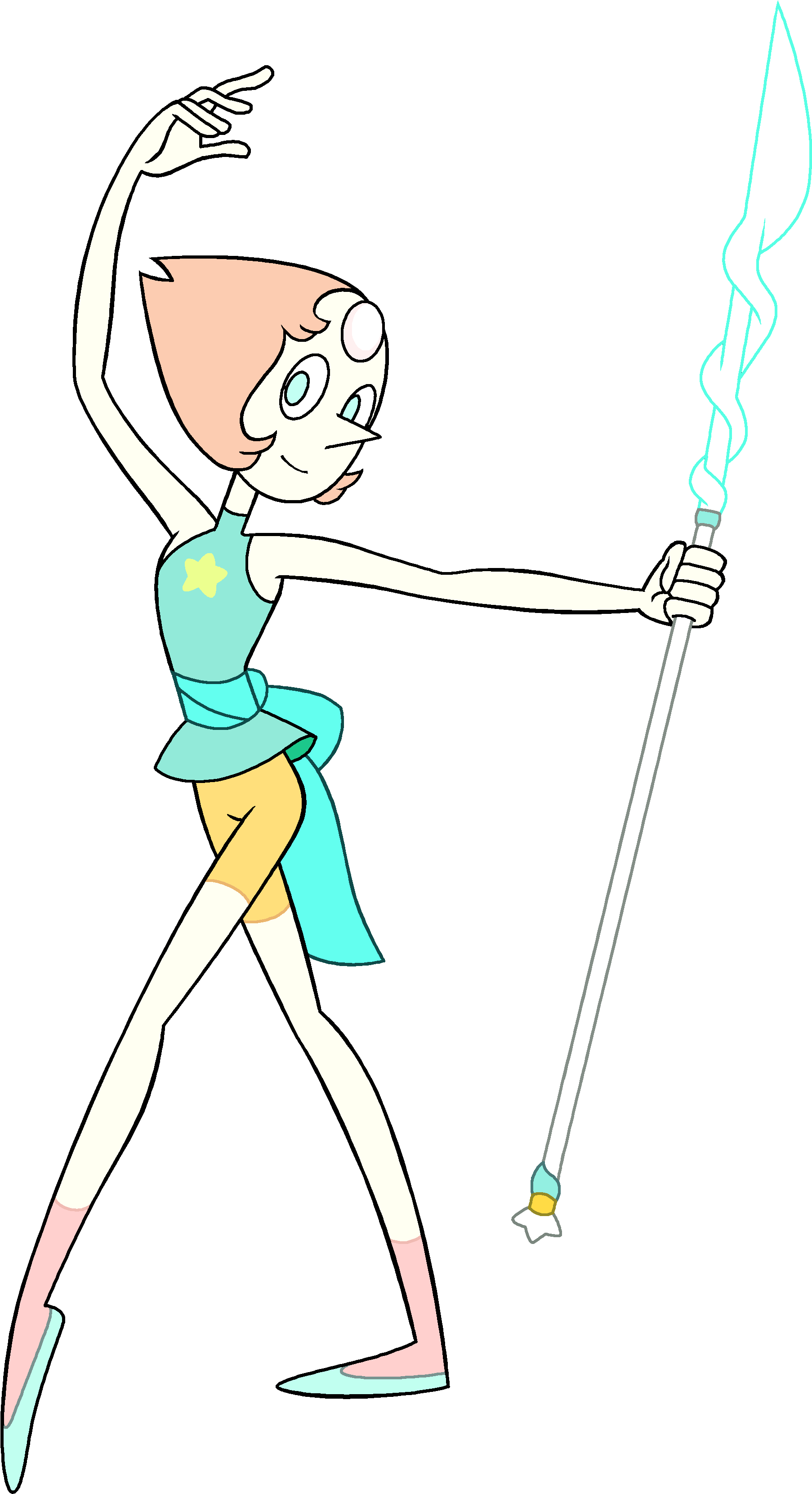 Pearl Png - Steven Universe (1900x3371), Png Download