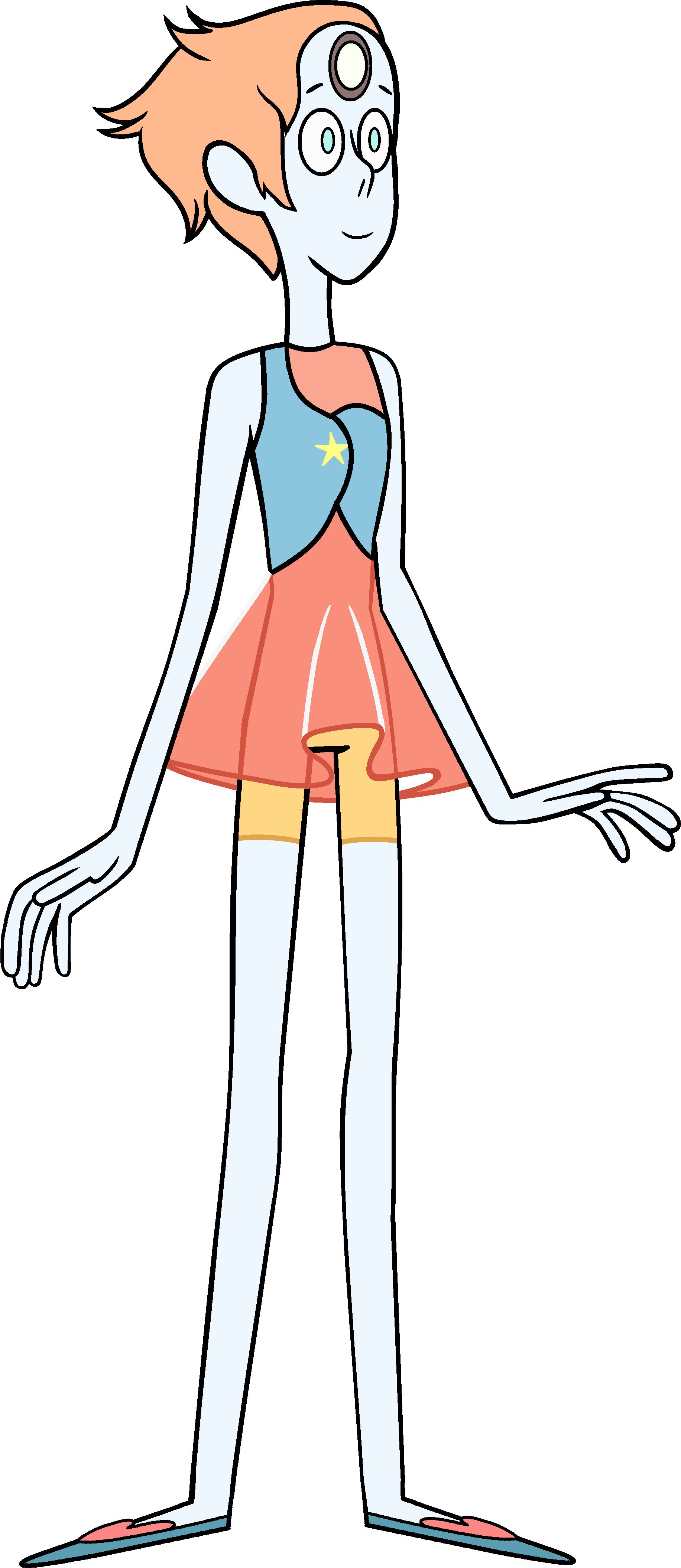 Pearl Steven Universe Pilot Download - Post Pilot Pearl (1833x4224), Png Download