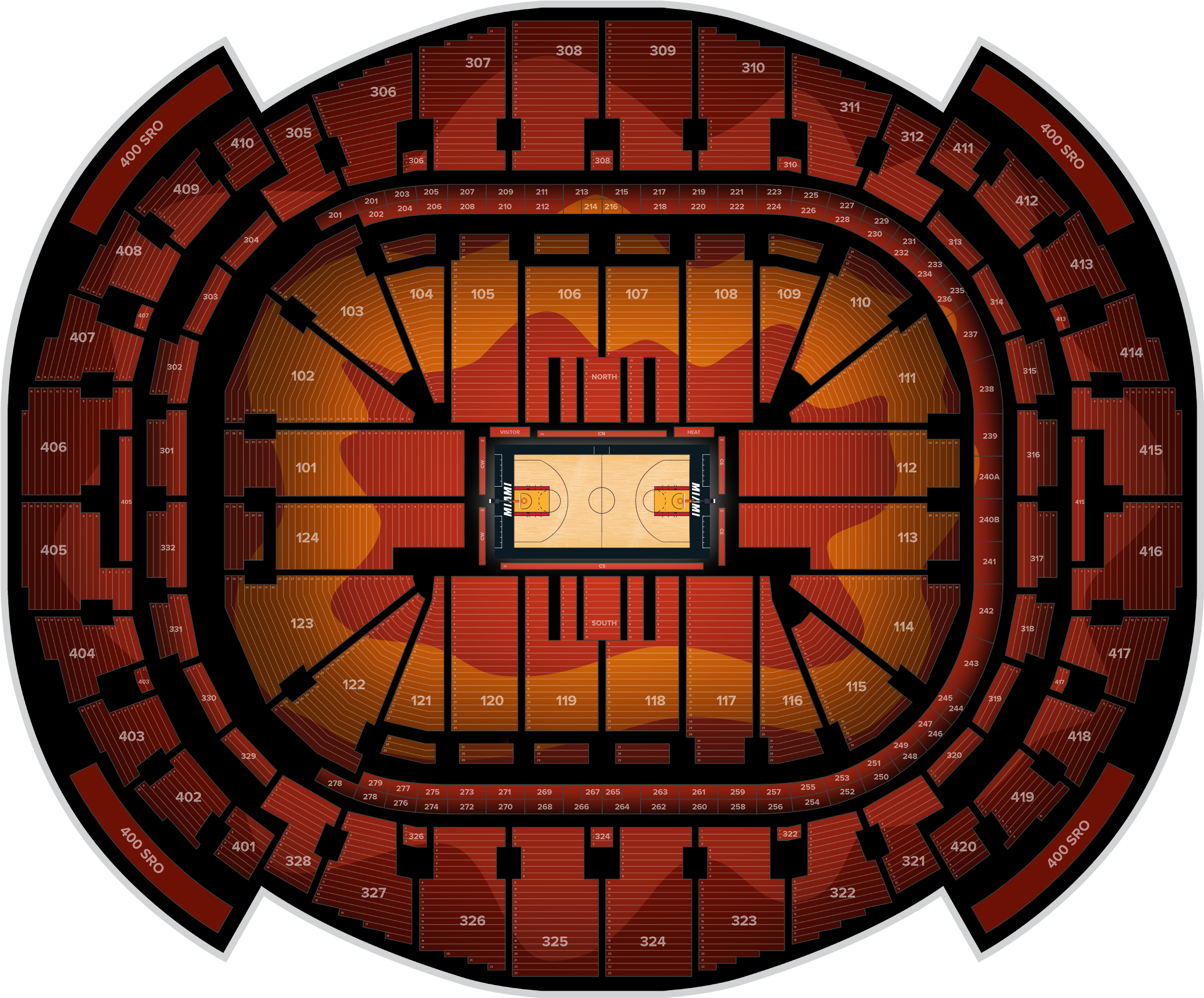 American Airlines Arena (2560x1936), Png Download
