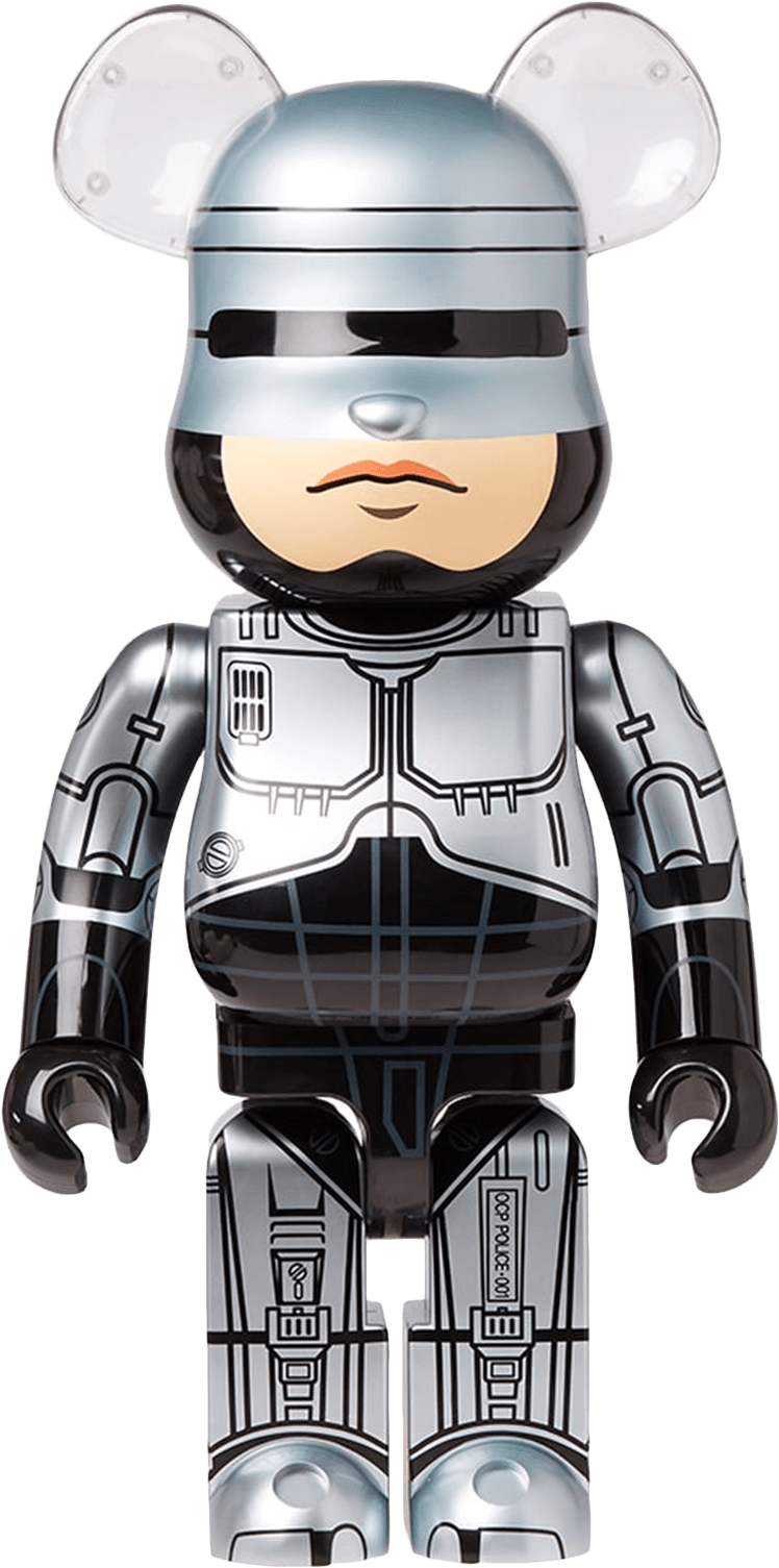 Be@rbrick 1000% Robocop - Robocop (2000x2000), Png Download