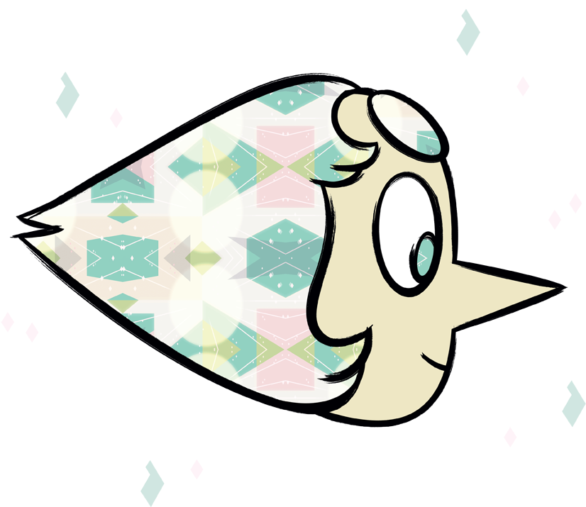 Steven Universe Pearl Men's Tank - Long-sleeved T-shirt (850x818), Png Download