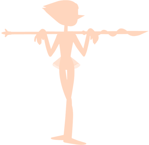 Pearl, Pink, And Silhouette Image - Illustration (500x488), Png Download