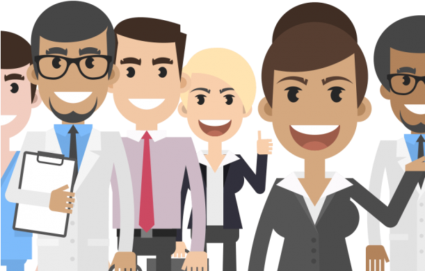 I Want To Talk About The Medical Staff Of The New Orleans - Hospital Team Cartoon (610x400), Png Download