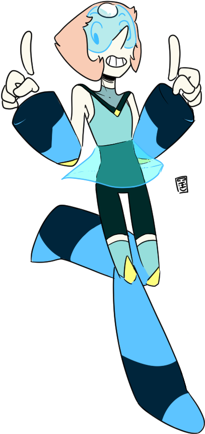 Mmmmm Love Me Some Au Villain Pearl Or Not Villain, - Steven Universe Au Pearl (526x915), Png Download