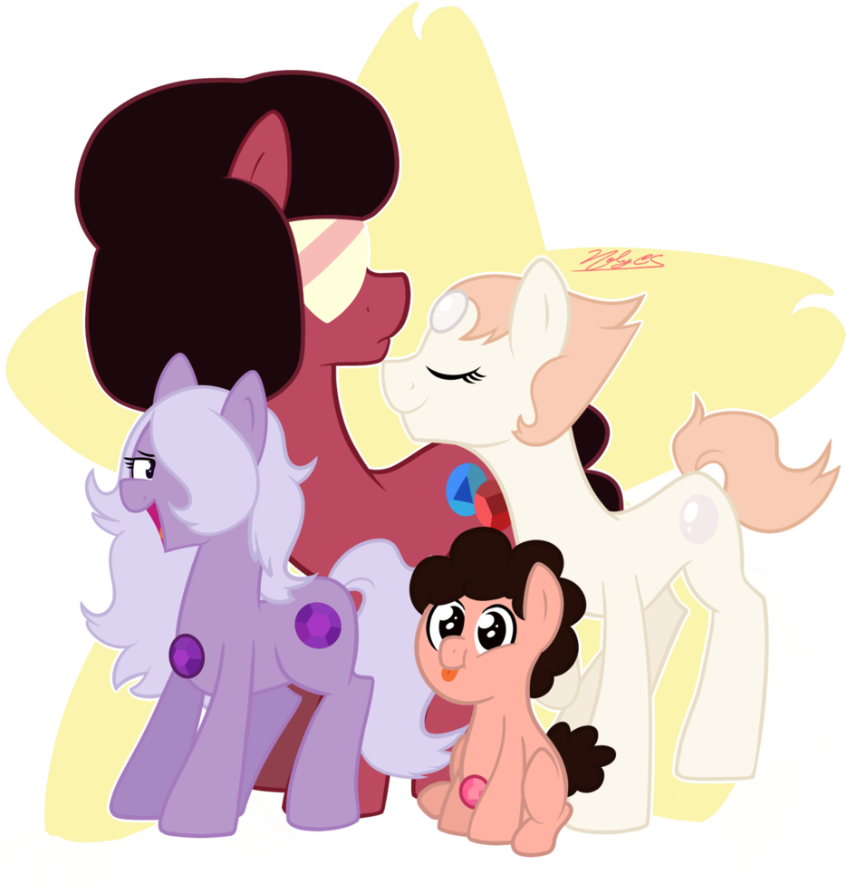 Amethyst , Artist - My Little Steven (966x1024), Png Download