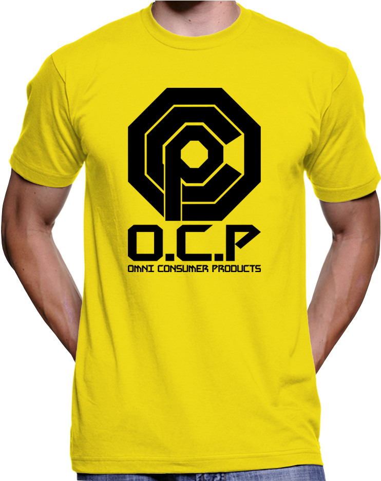 Robocop Omni Consumer Products Logo T-shirt - Free Tommy Robinson T Shirt (936x936), Png Download