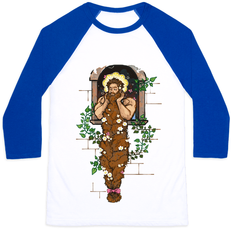 Bara Rapunzel Baseball Tee - Hillary Tshirt (484x484), Png Download