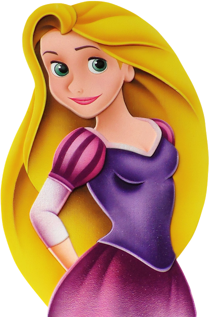 Princesa Rapunzel - Dibujo Princesa Rapunzel Png (430x640), Png Download
