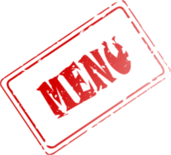 Clipart Menu (600x543), Png Download