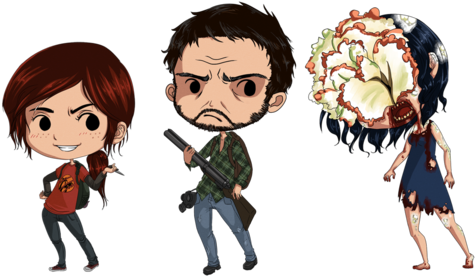 The Last Of Us Chibi Image - Last Of Us Chibi (500x293), Png Download