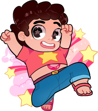 Pearl Amethyst Milkyart Garnet Steven Universe I Have - Steven Universe (400x453), Png Download