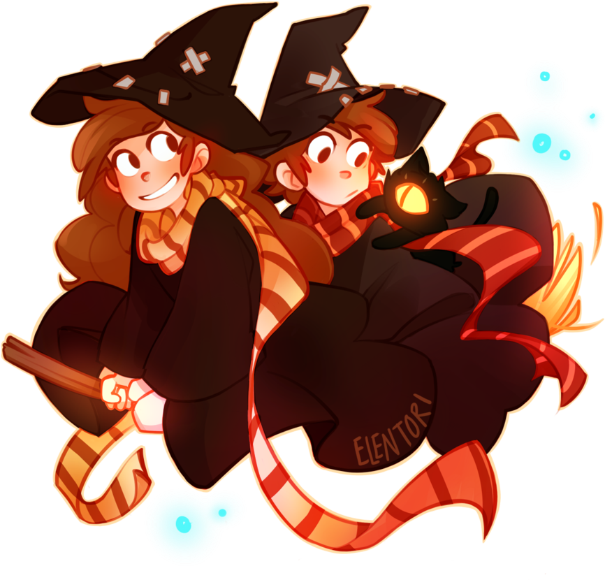 Gravity Falls - Gravity Falls Fanart Elentori (900x855), Png Download