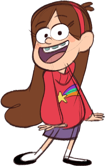 Gravity Falls Clipart - Mabel Gravity Fall Png (362x556), Png Download