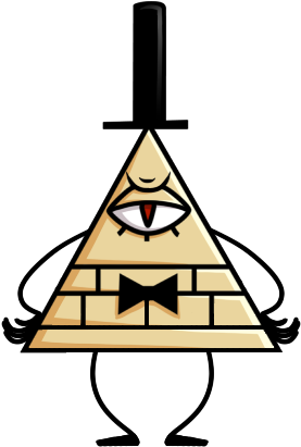 Image - Illuminati Pyramid Gravity Falls (500x500), Png Download