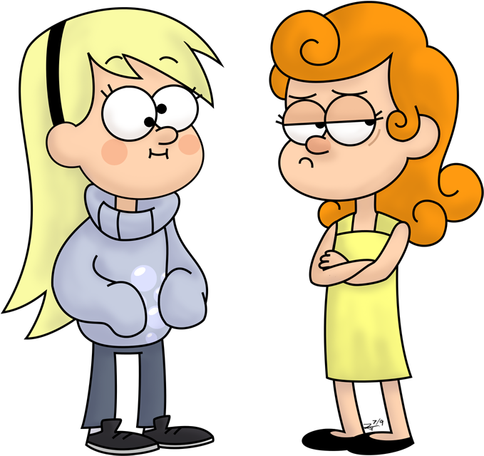 Posted Image - Gravity Falls Mi Personaje (742x728), Png Download