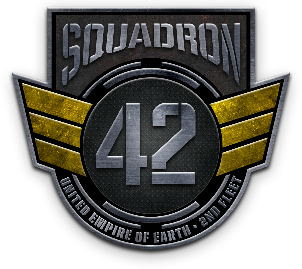 Star Citizen Package - Logo Squadron 42 (1066x944), Png Download