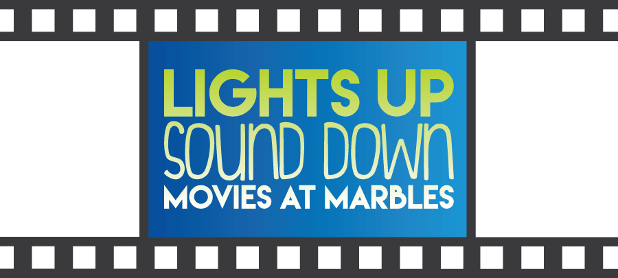 Lights Up Sound Down Movies At Marbles - Banner (900x405), Png Download