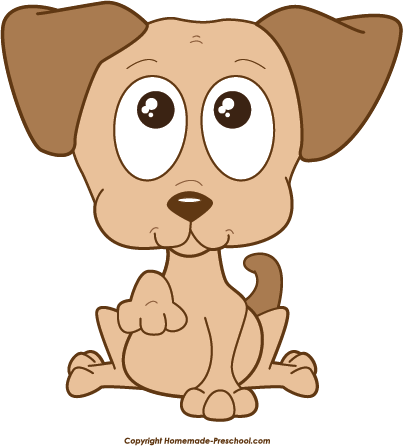 Pets Clipart Doggy - Cute Dog Clipart Transparent Background (403x446), Png Download
