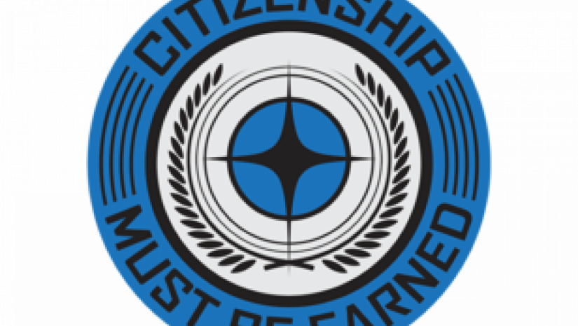 Star Citizen Citizenship Must Be Earned (825x465), Png Download