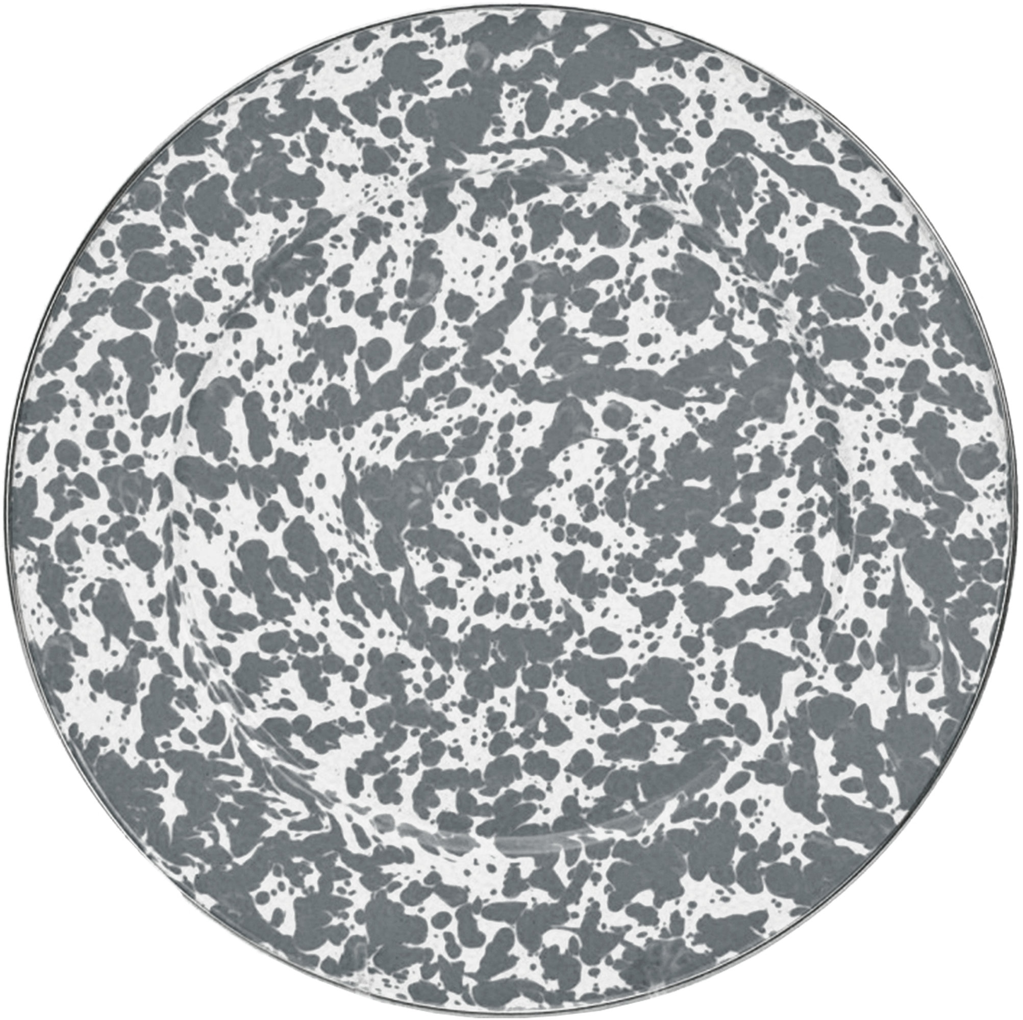 Grey Swirl Pattern - Golden Rabbit Or26 Orange Swirl Charger Plate (2005x2000), Png Download