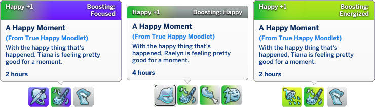 Many Of The Features Described Above Can Be Turned - Sims New Friend Moodlet (740x211), Png Download