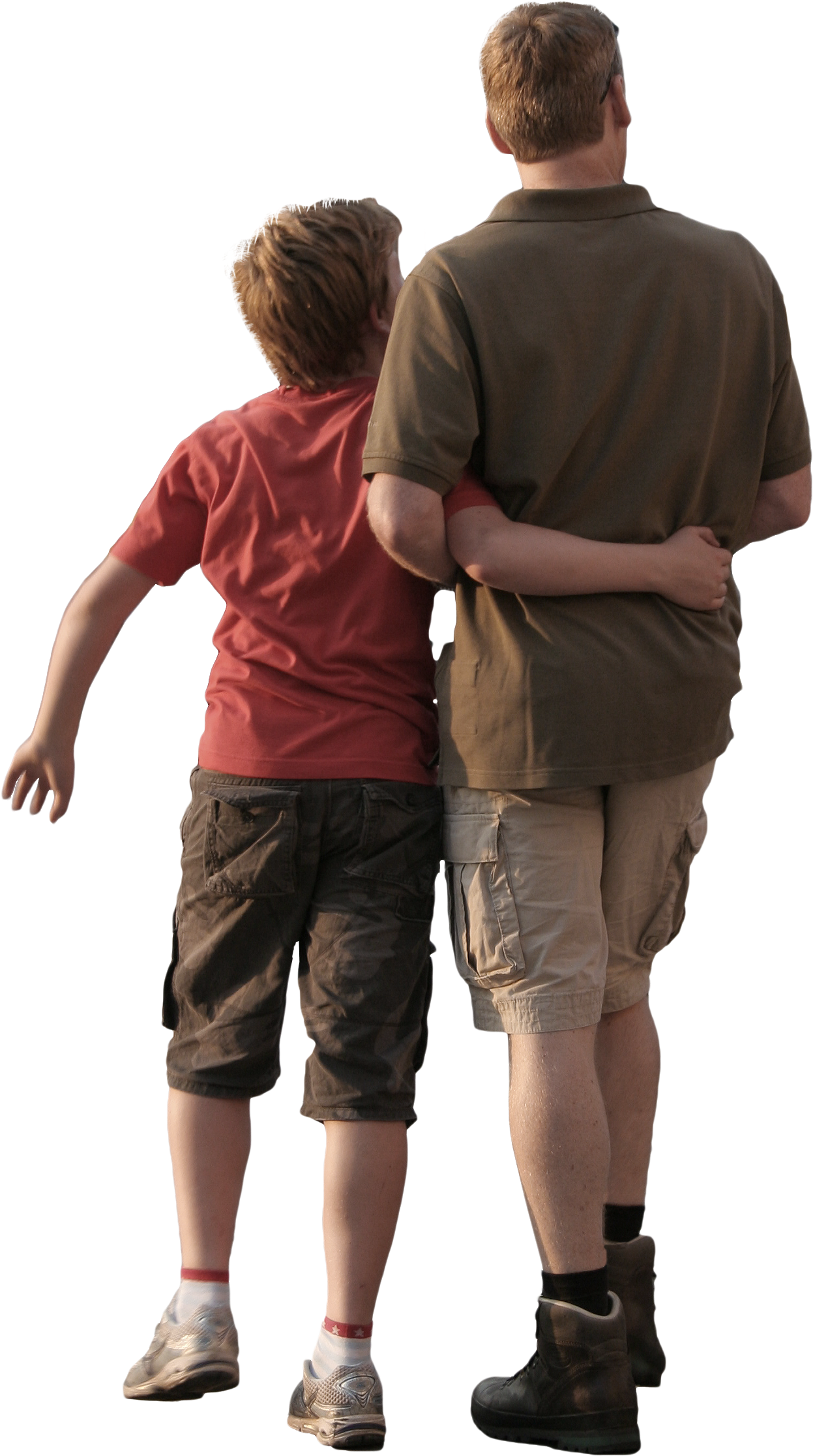 2d People - Father And Son Png (1440x2516), Png Download