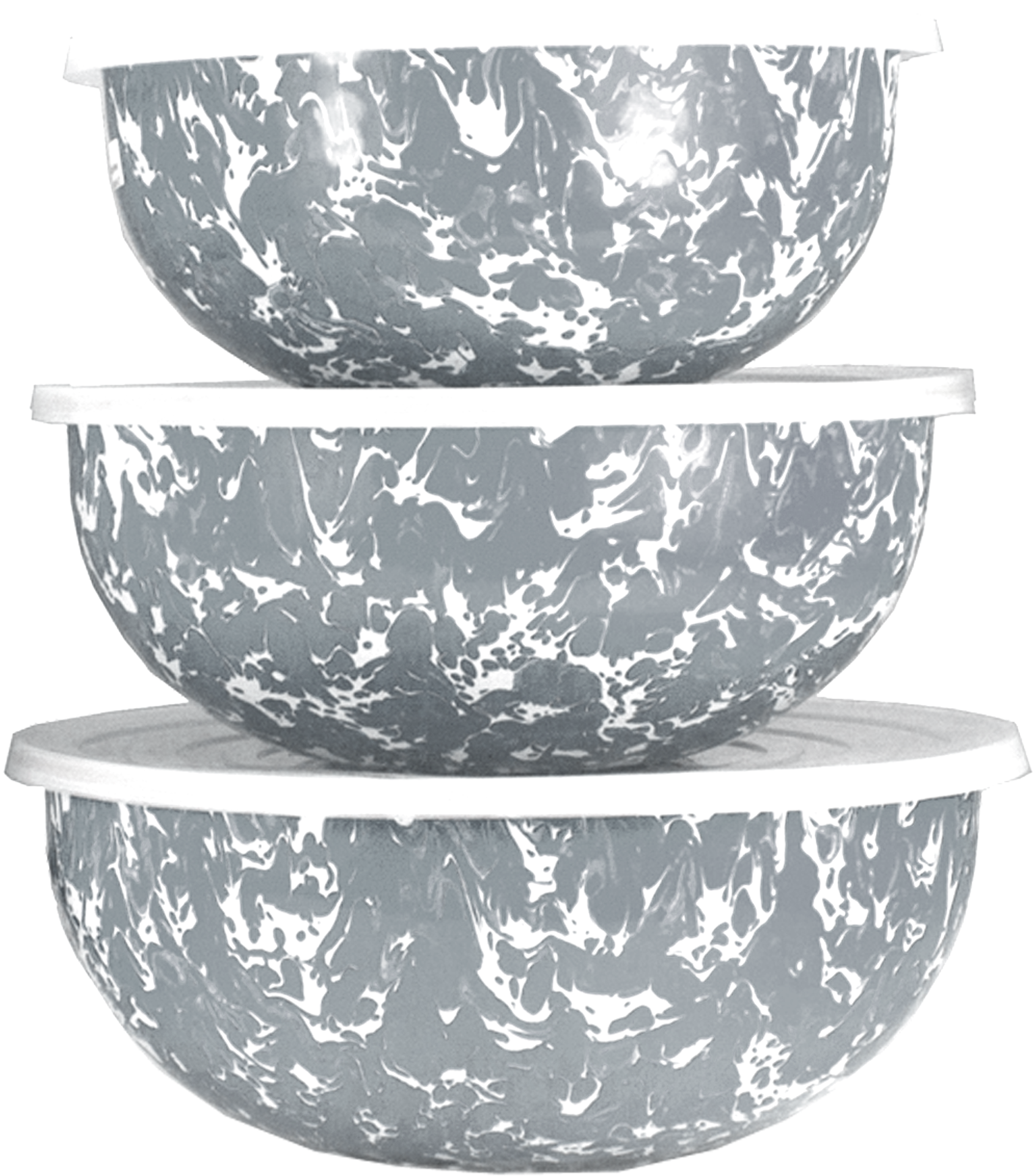 Grey Swirl Pattern - Golden Rabbit - Green Swirl Pattern - Set Of 3 Mixing (1747x2000), Png Download