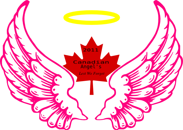 Canadian Wing Clip Art - Alas Para Dibujar Faciles (600x428), Png Download