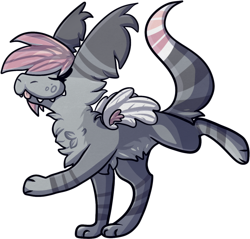 Angel Closed Wings Vector Illustration - Cute Dutch Angel Dragon Adopt (1024x1024), Png Download