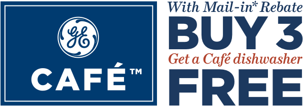 With Mail-in Rebate*, Buy Three Select Ge Café Appliances, - Wholesale Square Retractable Badge Holder Squ (631x230), Png Download