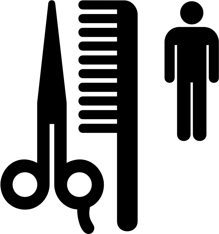 Aiga Barber Shop - Beauty Salon Clip Art (800x800), Png Download