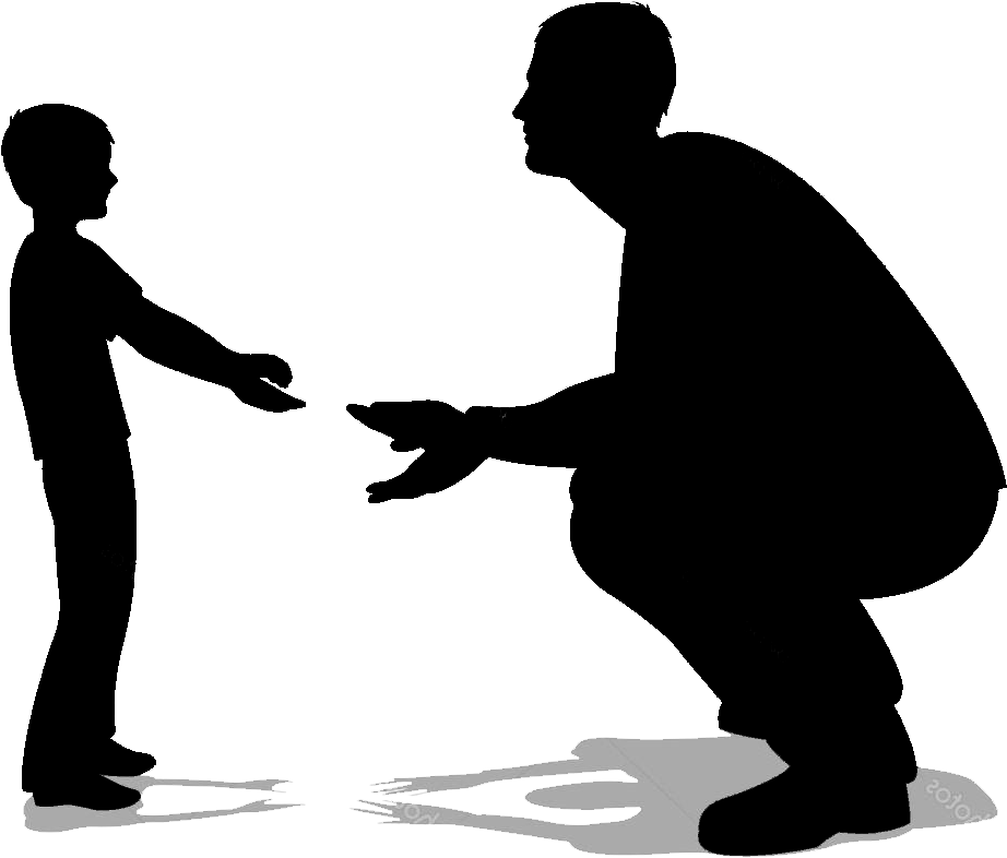 Passing Pessach Traditions To The Next Generation - Dad And Son Vector (1023x888), Png Download