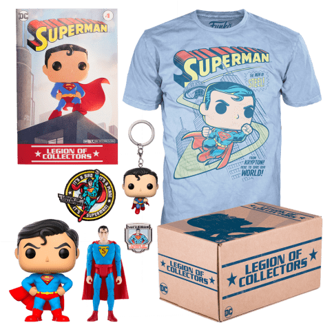 Civilian Cold - Legion Of Collectors Superman (560x560), Png Download