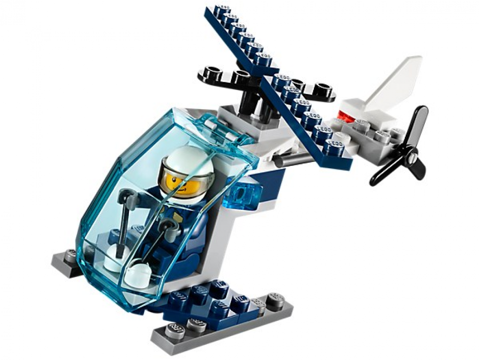 Lego City Helicopter Polybag (980x980), Png Download