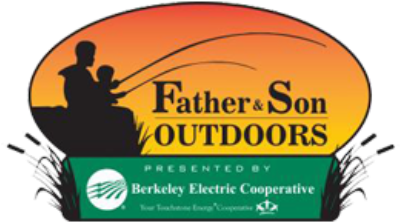 Father And Son Fishing (400x400), Png Download