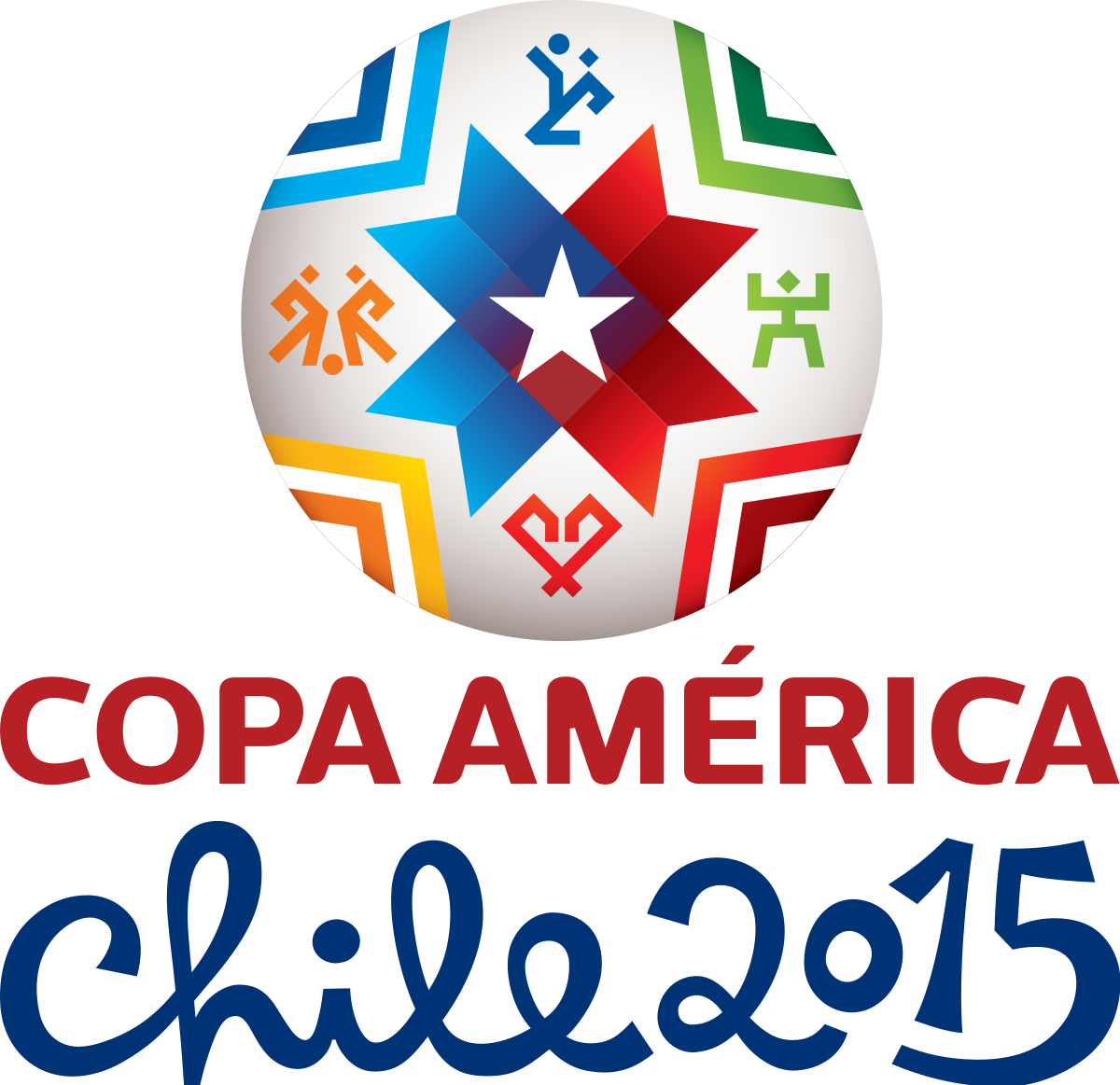 Copa America 2016 Logo Png Png - Copa America Chile2015 Logo (1200x1163), Png Download
