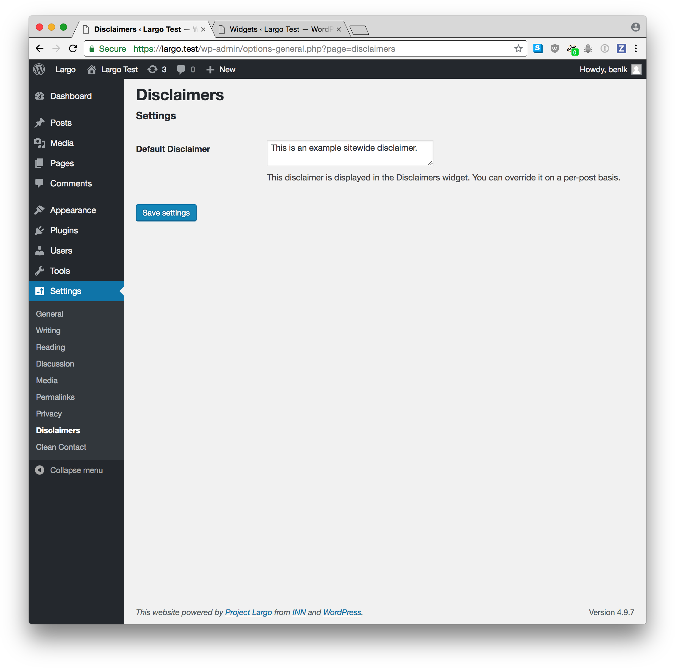 Wordpress Wpml Setting (2300x2270), Png Download