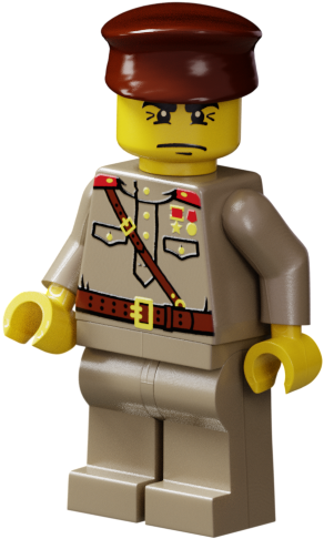 Wwii Russian Officer - Brickmania German Panzer Commander (600x600), Png Download