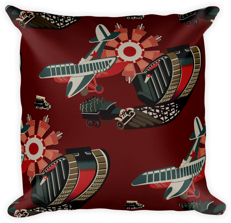 Rapid Mechanization Pillow - Throw Pillow (1000x1000), Png Download