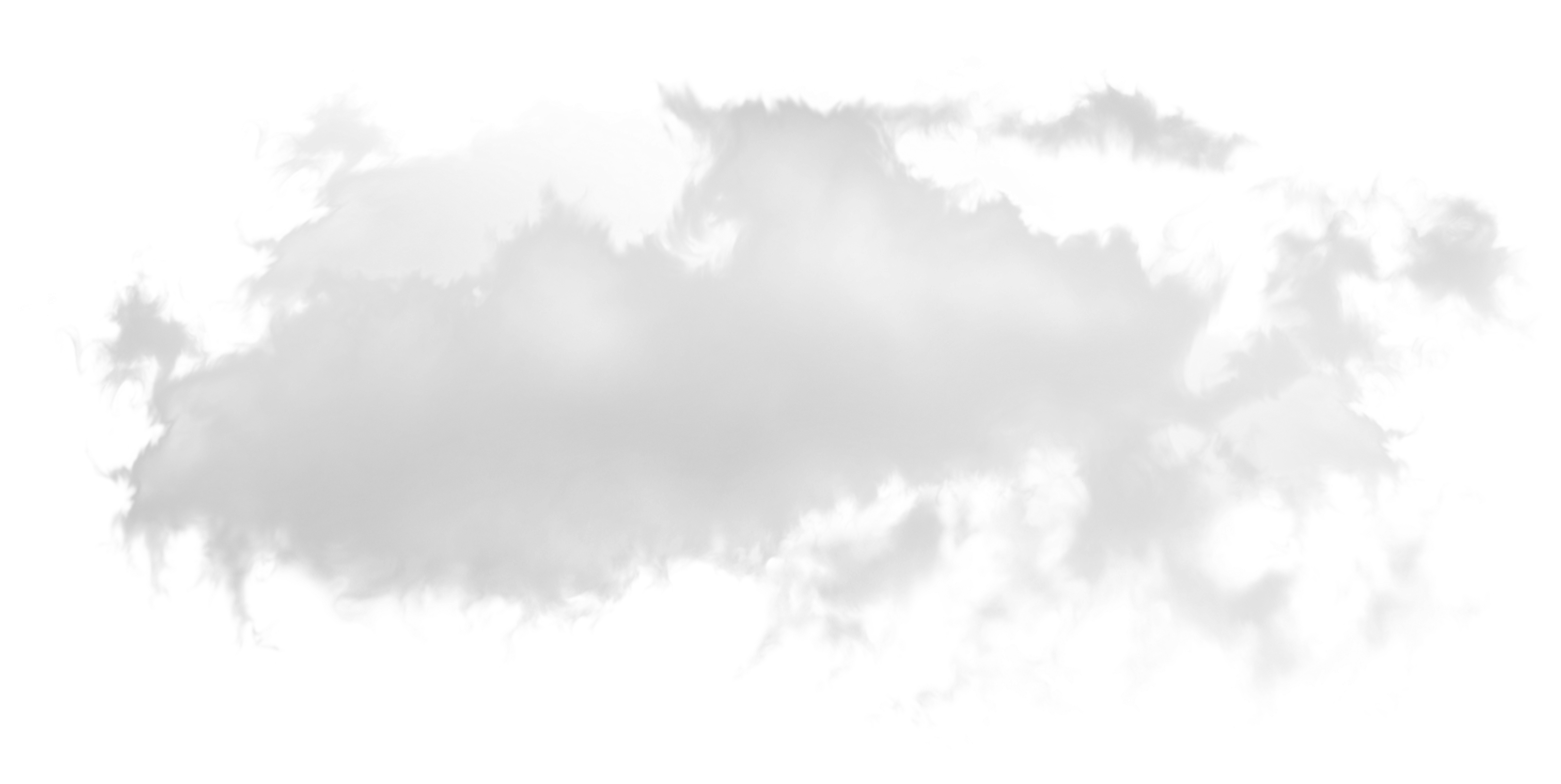 Cloud Png Transparent - Portable Network Graphics (5000x2588), Png Download